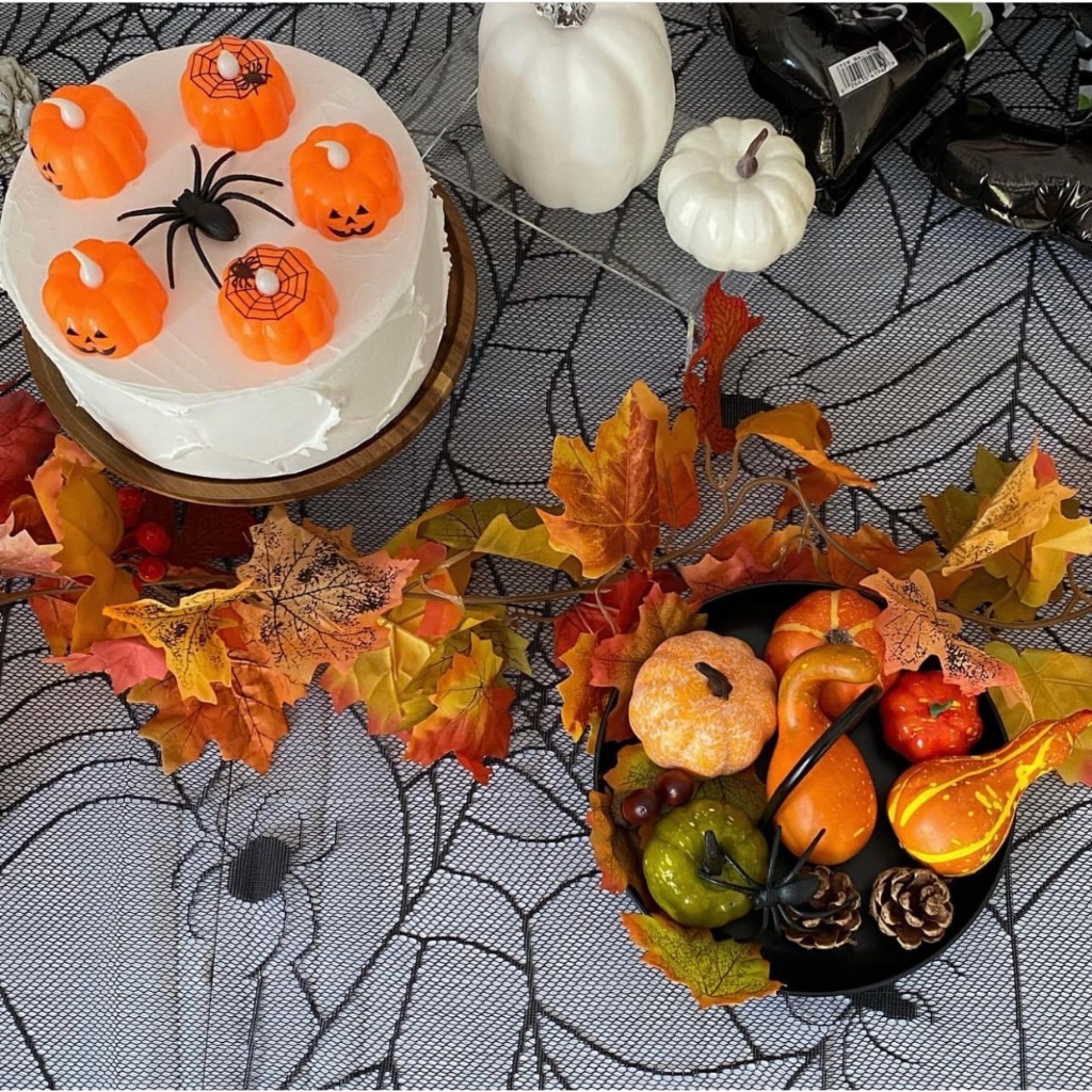 SET 2 NẾN BÍ NGÔ HALLOWEEN CAM