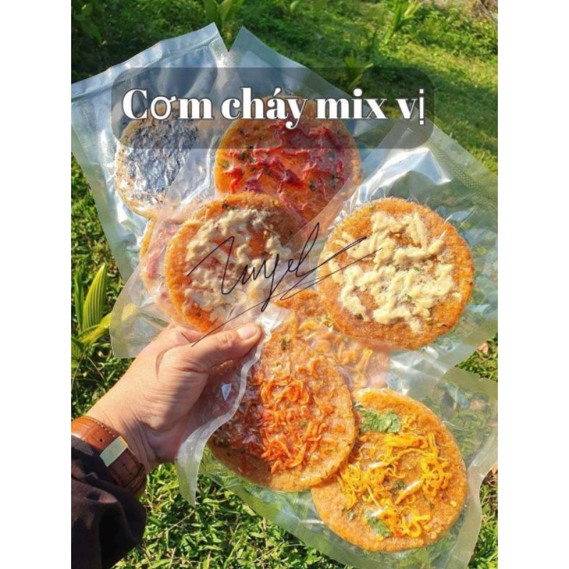 Cơm cháy mix vị siêu ngon
