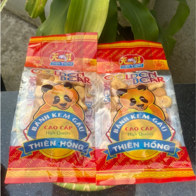 Bánh Kem Gấu Thiên Hồng Gói 80g