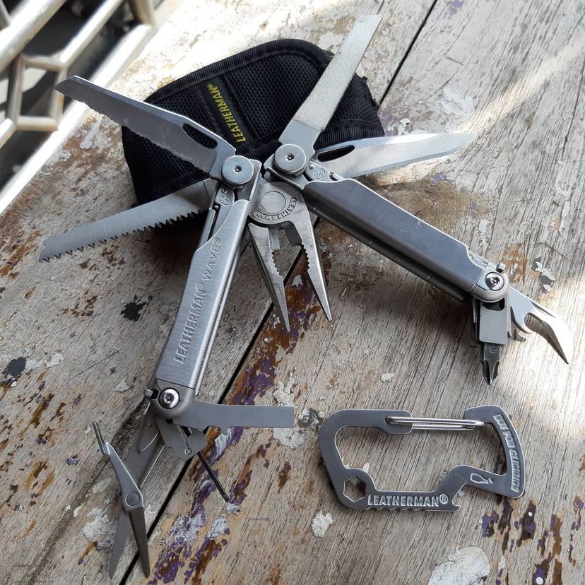 Móc khóa đa năng LEATHERMAN CARABINER CAP LIFTER gọn nhẹ du lịch cắm trại campoutvn A540