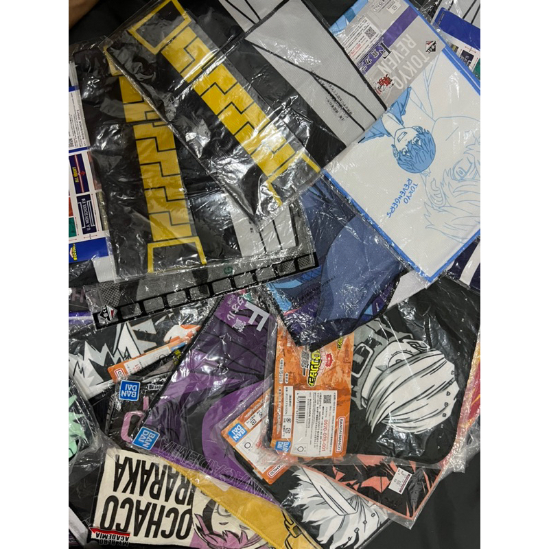 Goods Anime Khăn Chính Hãng Bandai - Ichiban Kuji