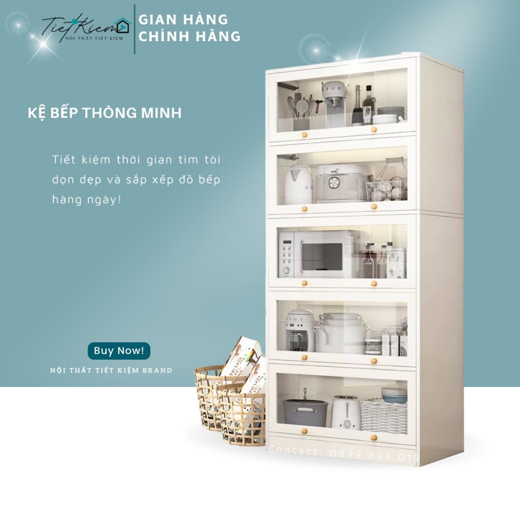 Kệ đồ khô gia vị nhà bếp Nội Thất Tiết Kiệm KB88898