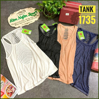 Áo TankTop Nữ Rách Tập Thể Thao Gym Yoga KNSPORT 1735