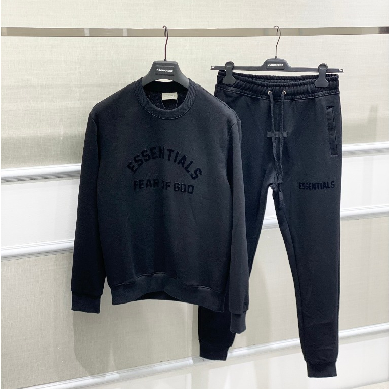 Bộ nỉ Essenti dày dặn siêu ấm thể thao nam nữ chuẩn siêu cấp new 2024.