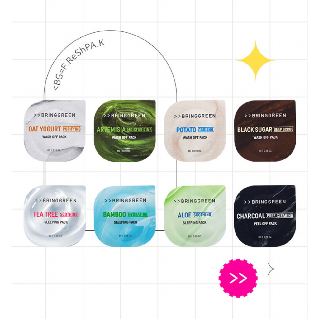 Mặt nạ BRING GREEN 8g