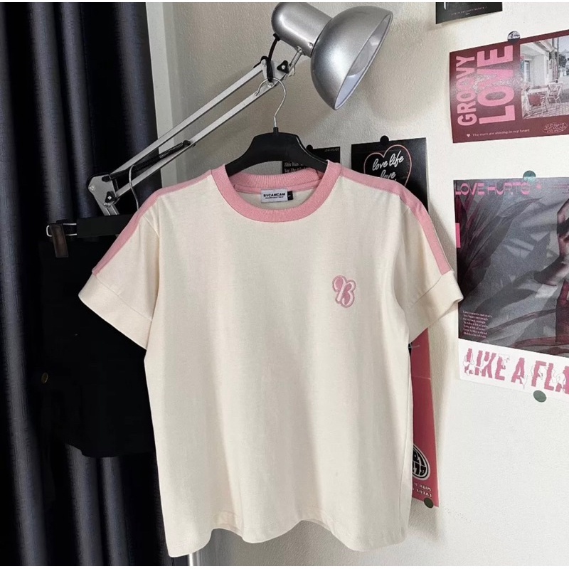 Áo thun Baby Tee Chữ B form fit tôn dáng, áo thun phong cách thể thao chất cotton khô - mã SA170 HMStyle