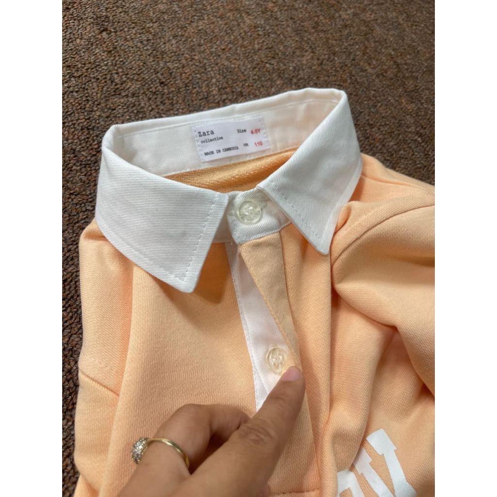 Áo polo da cá dài tay unisex