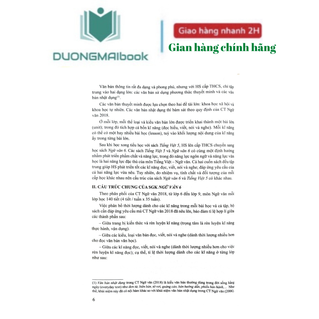 Sách Giáo viên Ngữ văn 6 Cánh Diều - Mới 2023