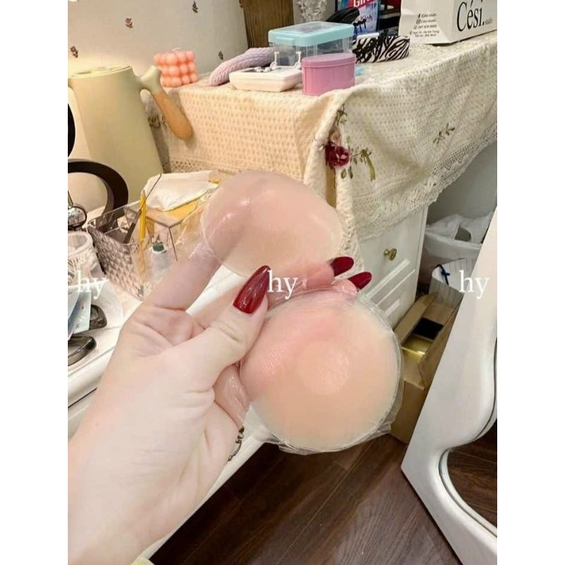 Miếng Dán Ngực Silicon Dán Nhũ Hoa
