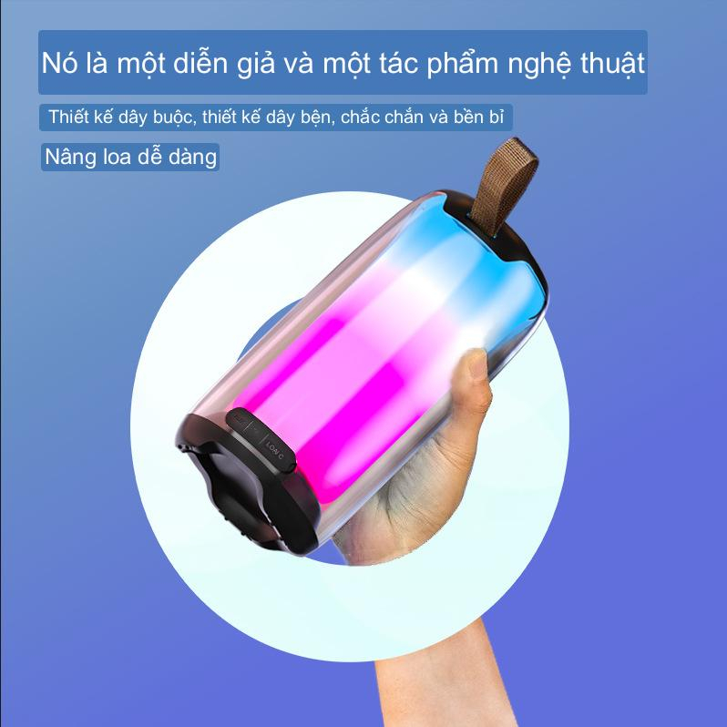 Loa bluetooth Mini Karaoke Kèm Mic s25 - Bass Cực Căng - Pin 8h - Chính Hãng Phukien 365