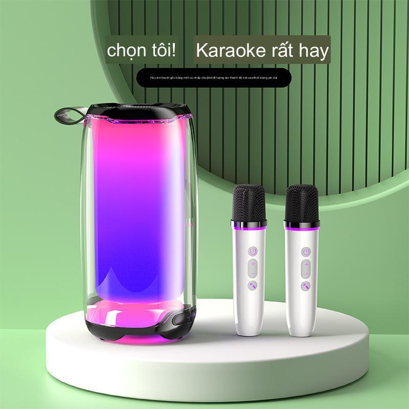 Loa bluetooth Mini Karaoke Kèm Mic s25 - Bass Cực Căng - Pin 8h - Chính Hãng Phukien 365