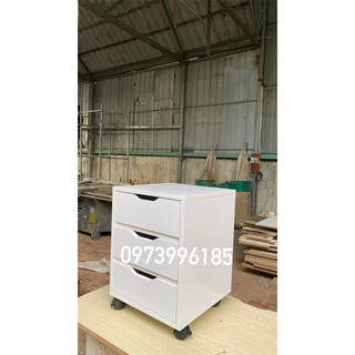 Tủ cabin di động nhỏ 3ngăn hộc kéo tiện lợi.