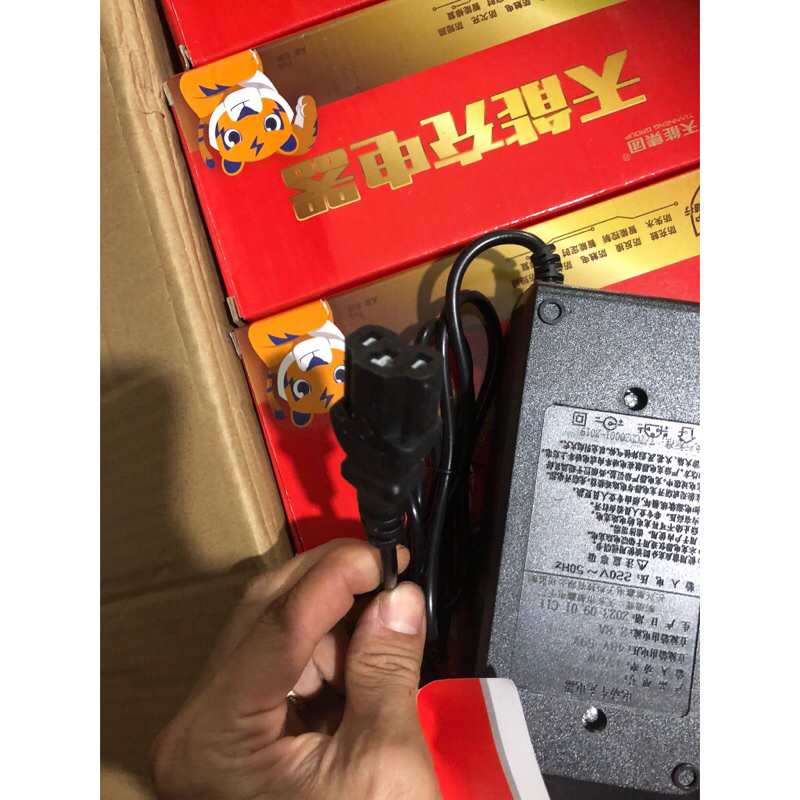 Sạc Xe Điện Thiên Năng chống phồng tự ngắt 133M.133S,Xmen,Vecba..4 bình 5 bình CHÂN ĐẶC