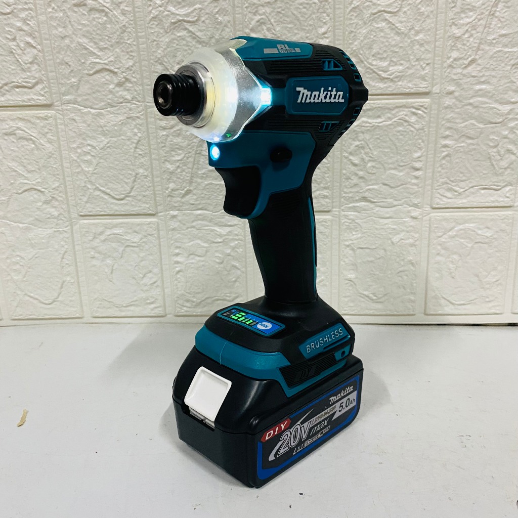 Máy bắn vít Makita 20V không chổi than - Máy chuyên vít MAKITA 2 pin khủng 10 cell - máy vít cao cấp