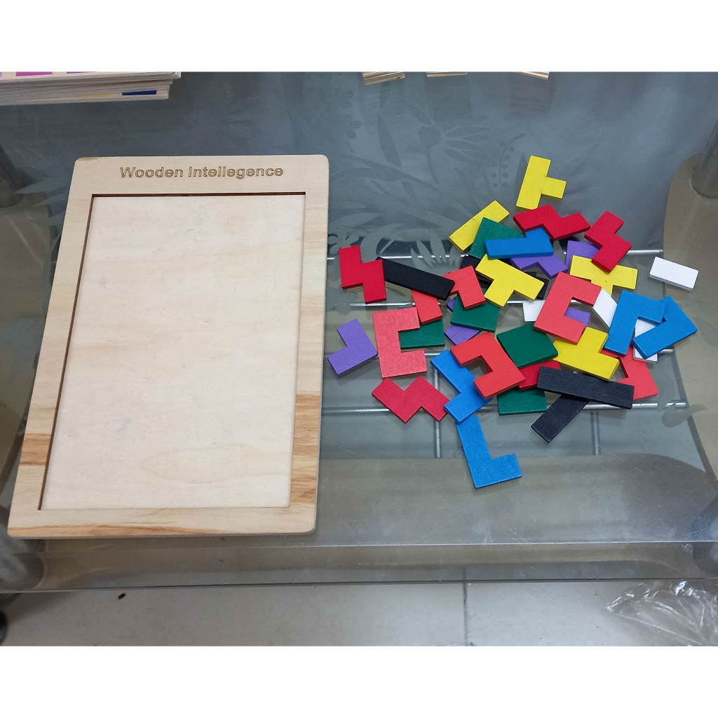Bảng ghép tạo hình gỗ Wooden Intelligence