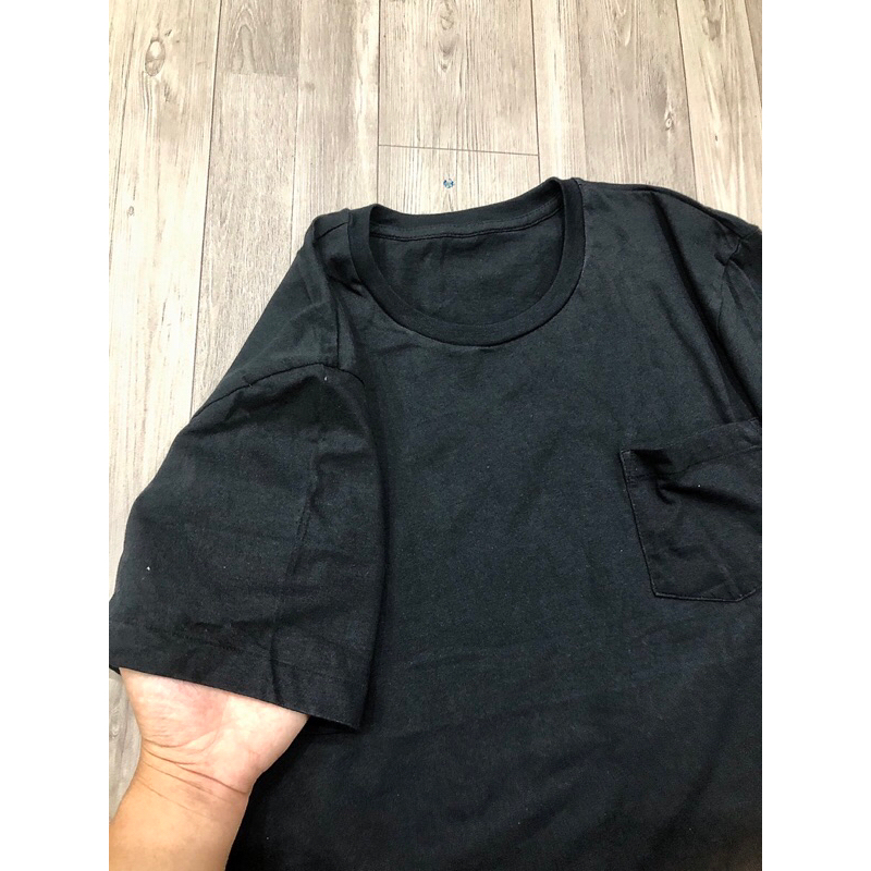 Áo thun nam xuất dư, áo cộc tay nam cổ tròn chất vải cotton dày dặn