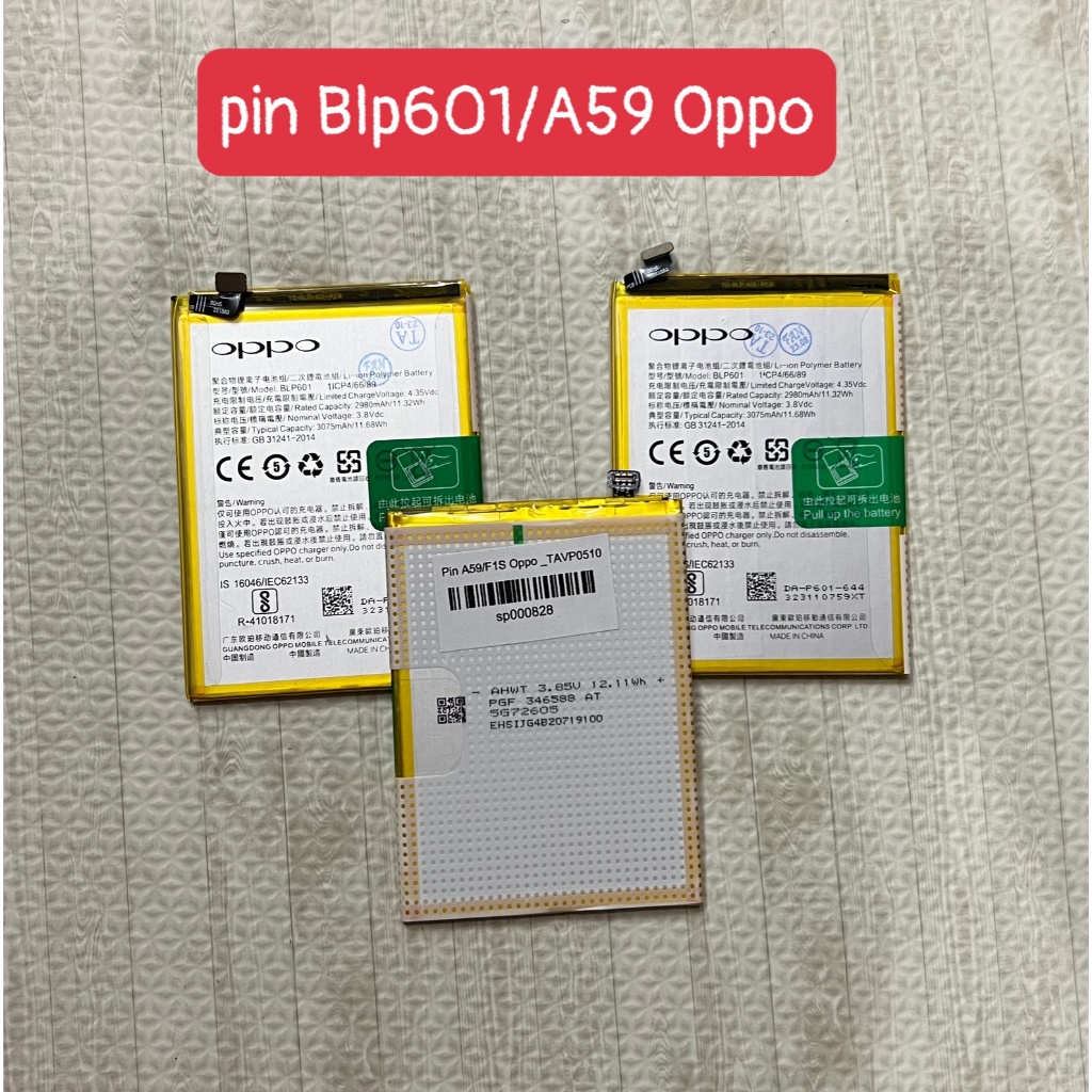 pin Blp 601/A59 oppo