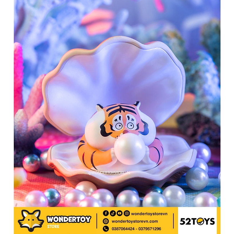 Mô hình 52Toys Panghu Tiger Can Be Anything Animals Series Hổ Béo Mập Blind Box  - Chính Hãng