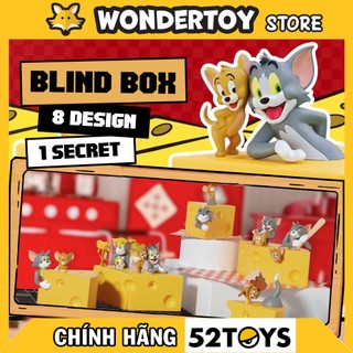 Mô hình 52Toys Tom and Jerry Cheese Is Power Blind Box - Chính hãng