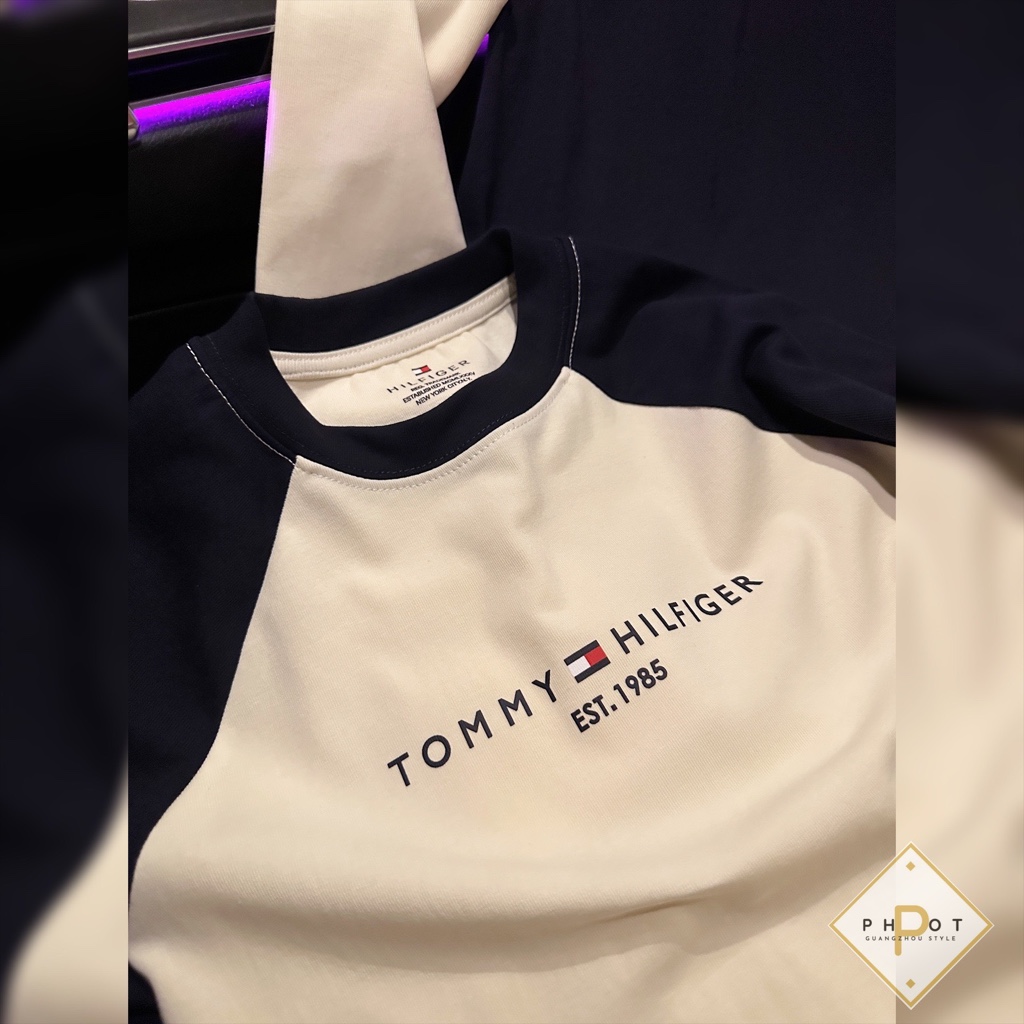 Áo thun Tommy dài tay dáng ôm hot hit
