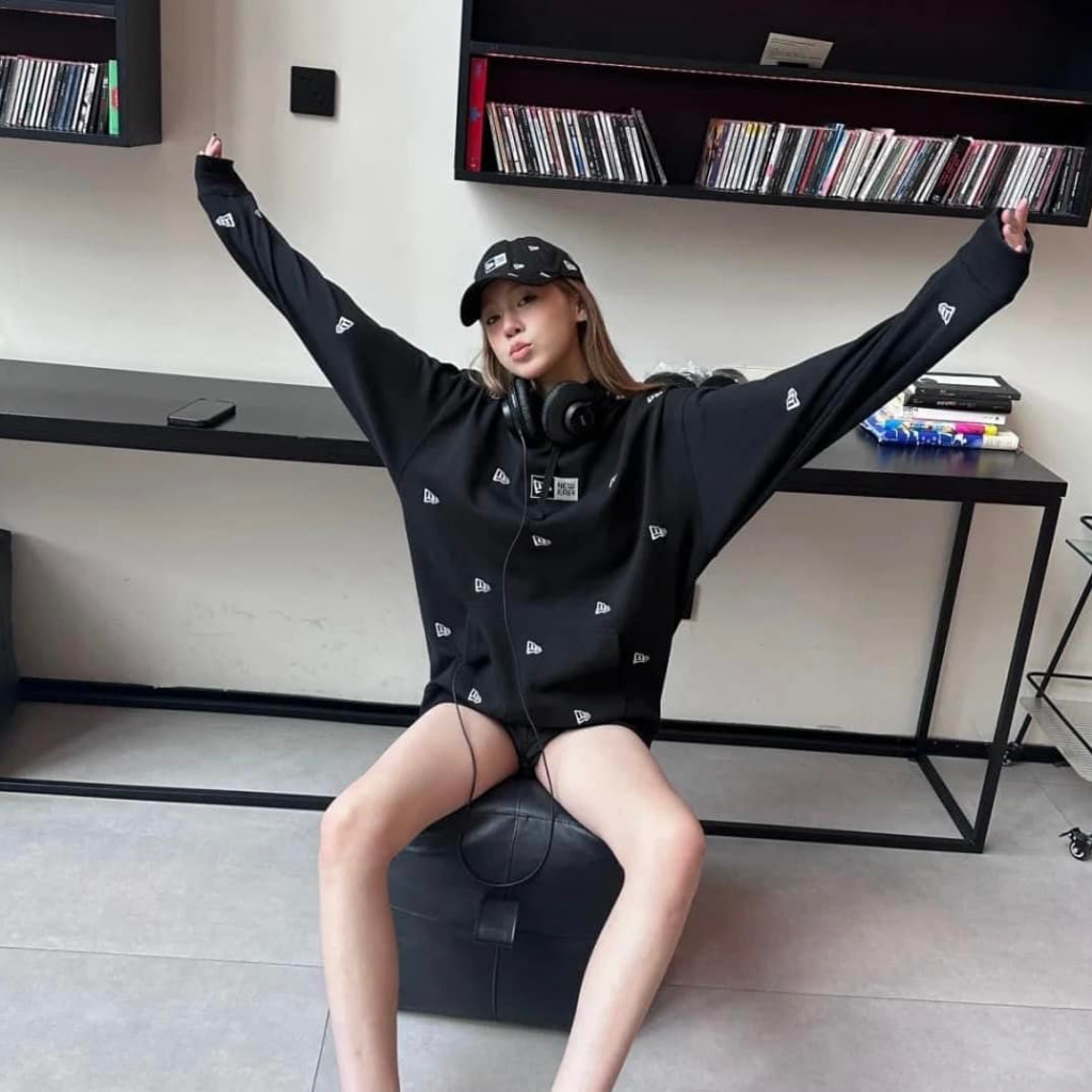 ÁO HOODIE NEW ERA x MLB NE THÊU 13560523 - ÁO NỈ HOODIE NEW ERA CÓ MŨ CHÍNH HÃNG