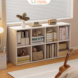 Kệ sách gỗ để sàn 8 ngăn đa năng gỗ mdf - ga22