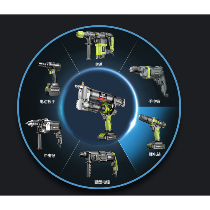 Thân bơm mỡ dùng khoan pin 900cc dùng mỡ sâu và mỡ nhồi súng bơm mỡ bò đa năng có thể tháo lắp rời