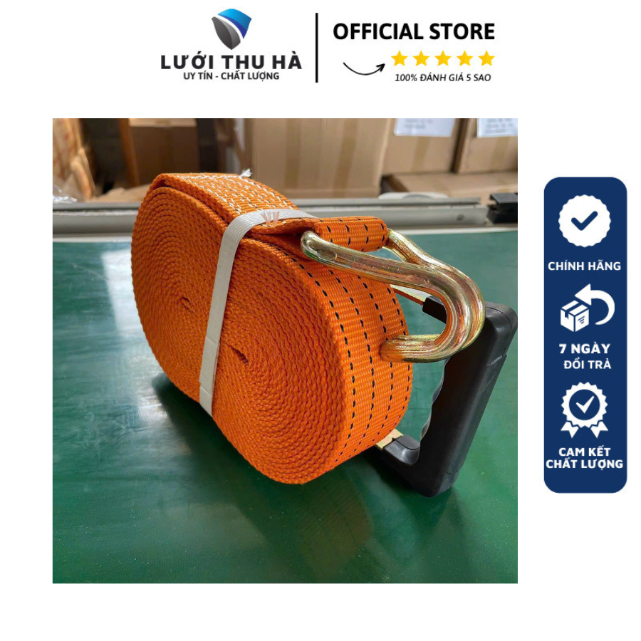 Tăng Đơ Vải Dây Chằng Hàng Hoá , Pallet Bản Rộng 5cm- Tải Trọng. 3 Tấn