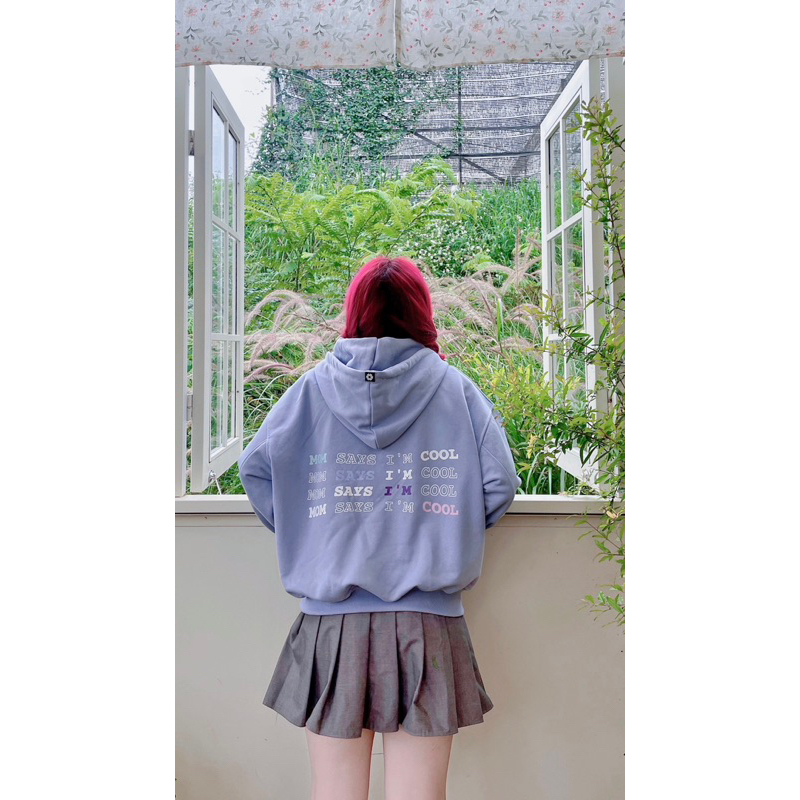 Áo Khoác hoodie MSIC- Phối Viền- form boxy