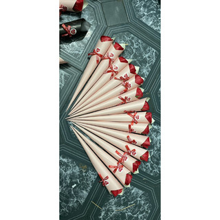 hoa Hồng sáp 1 bông ốc quế sỉ
