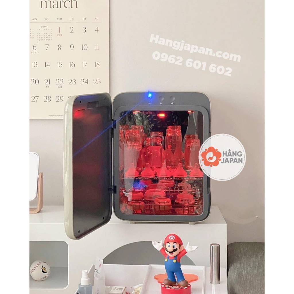 Máy tiệt trùng sấy khô UV Upang Plus UP901, máy tiệt trùng sấy khô khử mùi - Bảo hành chính hãng 12 tháng