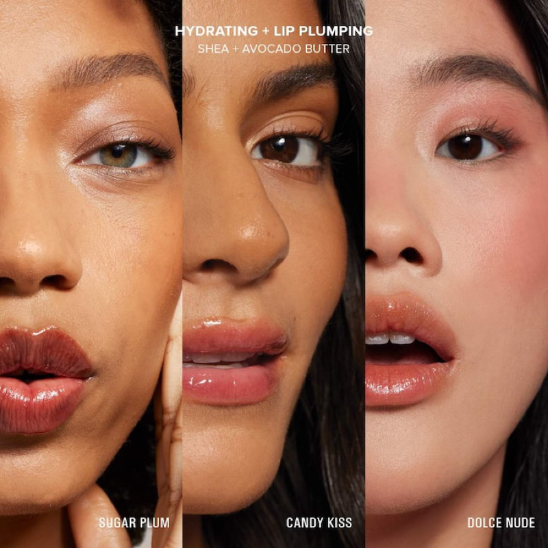 Veeinvenus | Set 3 son dưỡng có màu Nudestix Hydra-peptide Lip Butter Tint Set - 3 pcs Hydrating + Plumping