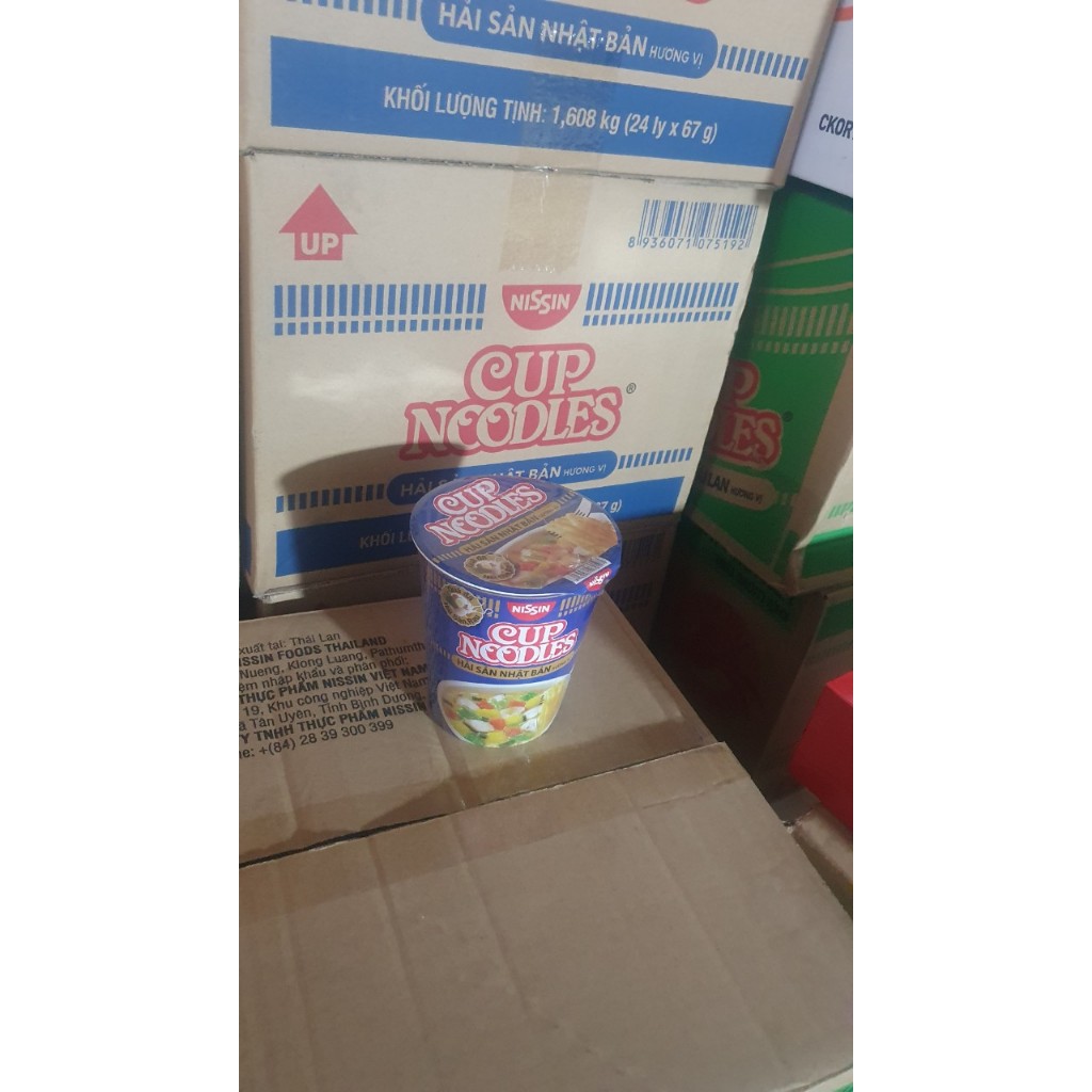Mì Ly Nissin Cup Noodles