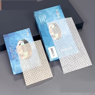 Giấy uốn tóc mỏng dai đa năng, giấy uốn setting, giấy uốn nóng,uốn lạnh hộp 500 tờ khổ to 8x15cm, khổ nhỏ 6,5x10cm