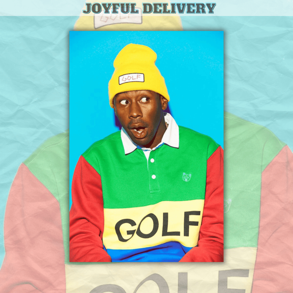 Poster GOLF WANG dán tường, ảnh decal dán tường Tyler the creator decor phòng bền màu khổ A3