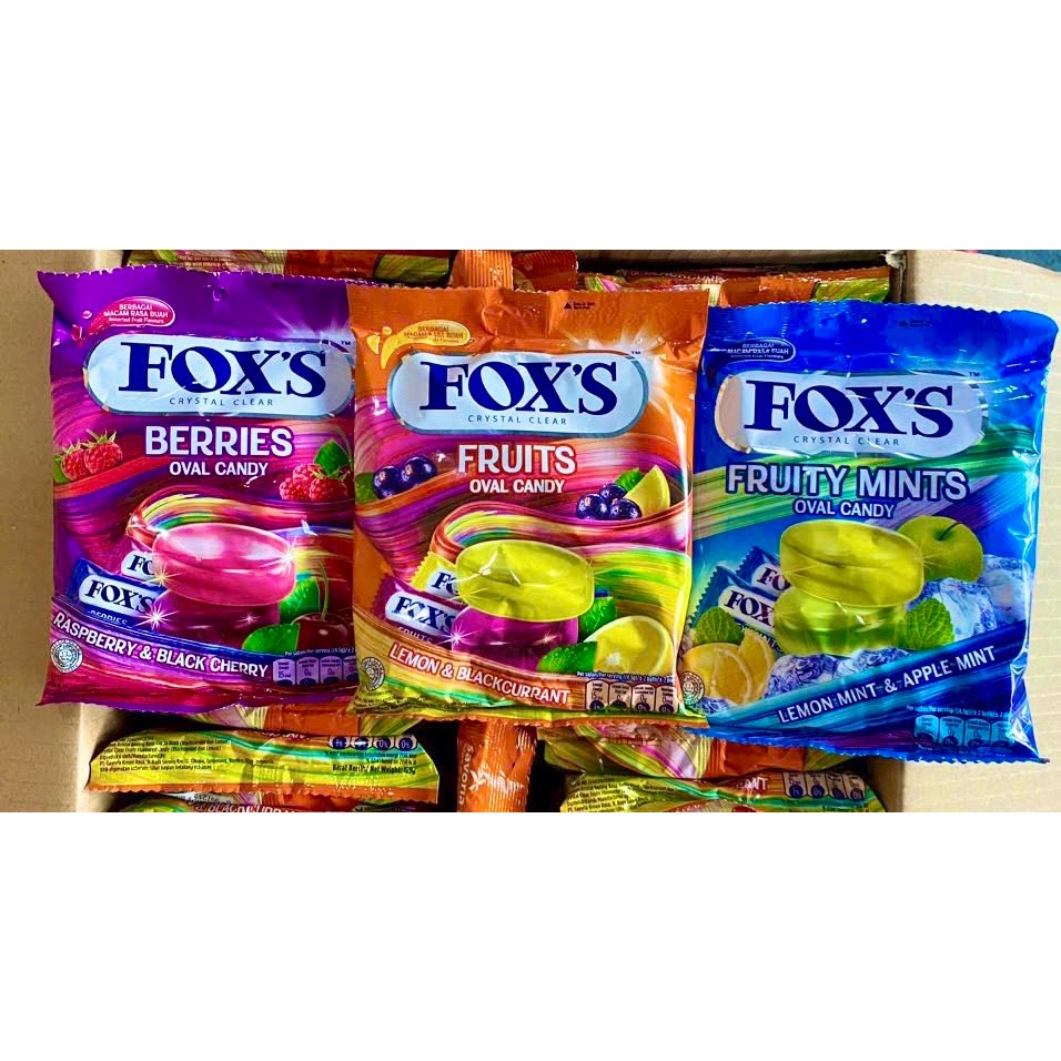 Kẹo Trái Cây FOXS Gói 125g