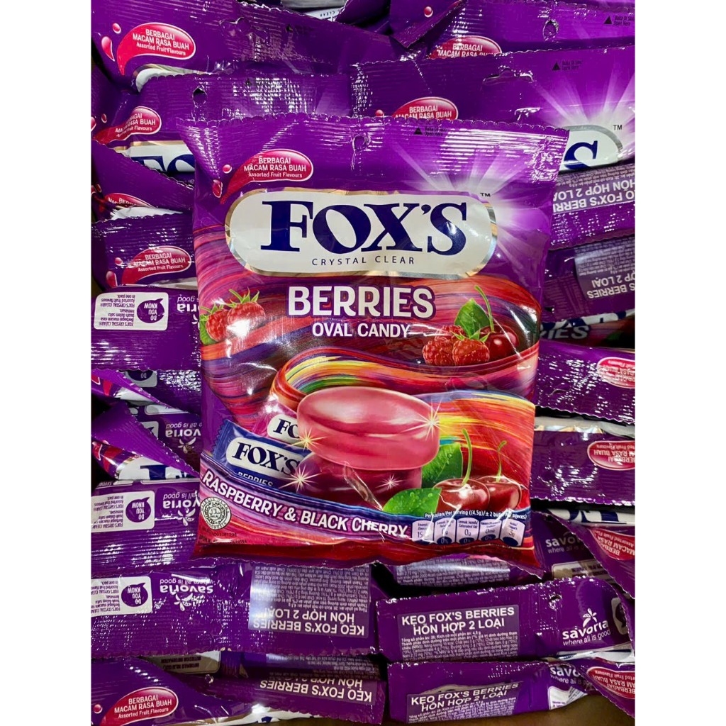 Kẹo Trái Cây FOXS Gói 125g