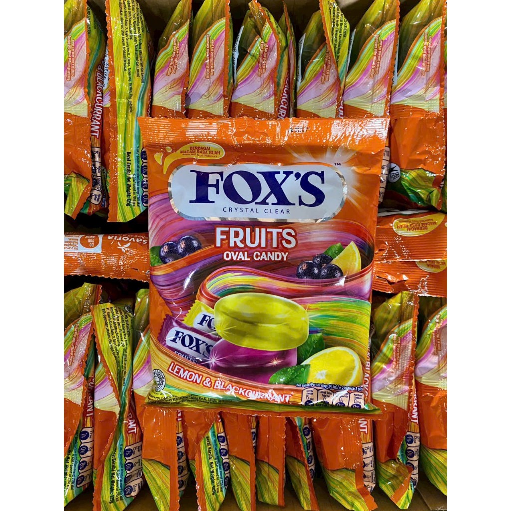 Kẹo Trái Cây FOXS Gói 125g