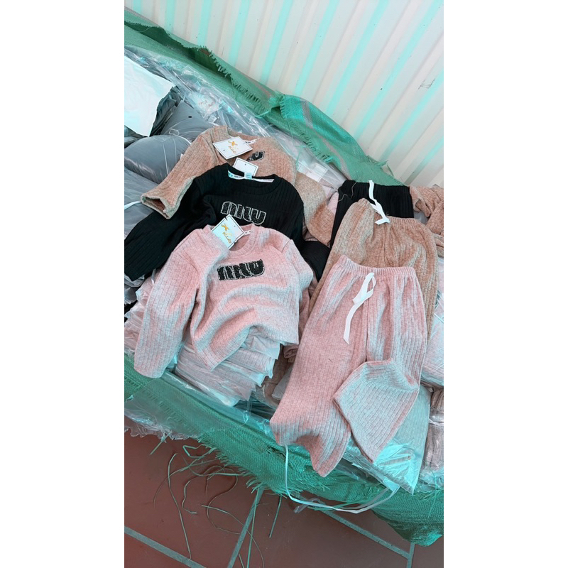 Set len lông thỏ siêu hot size nhí, đại