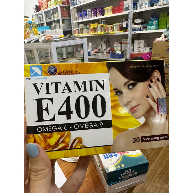 viên  uống dưỡng da đẹp da vitamin e 400