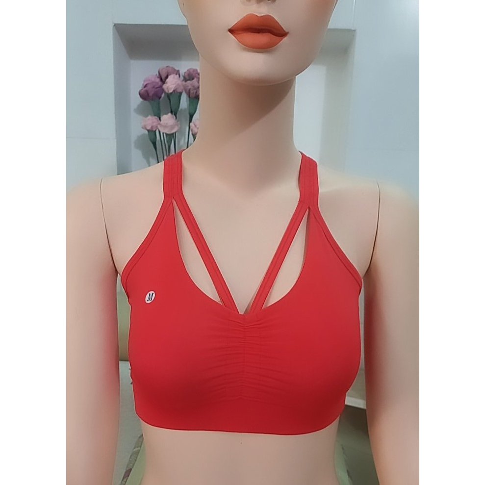 Áo bra tập gym ,aerobic, mặc đi bơi, thể thao ngoài trời kèm mút đêm