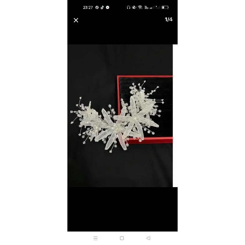 Cài tóc cô dâu bà sui giá tại xưởng sản xuất