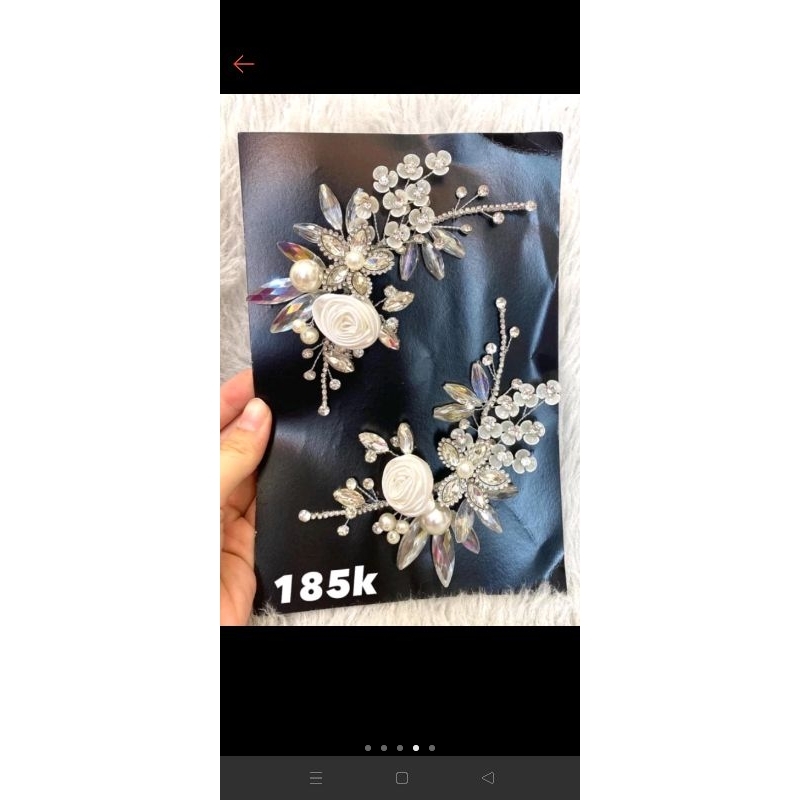 Cài tóc cô dâu bà sui giá tại xưởng sản xuất