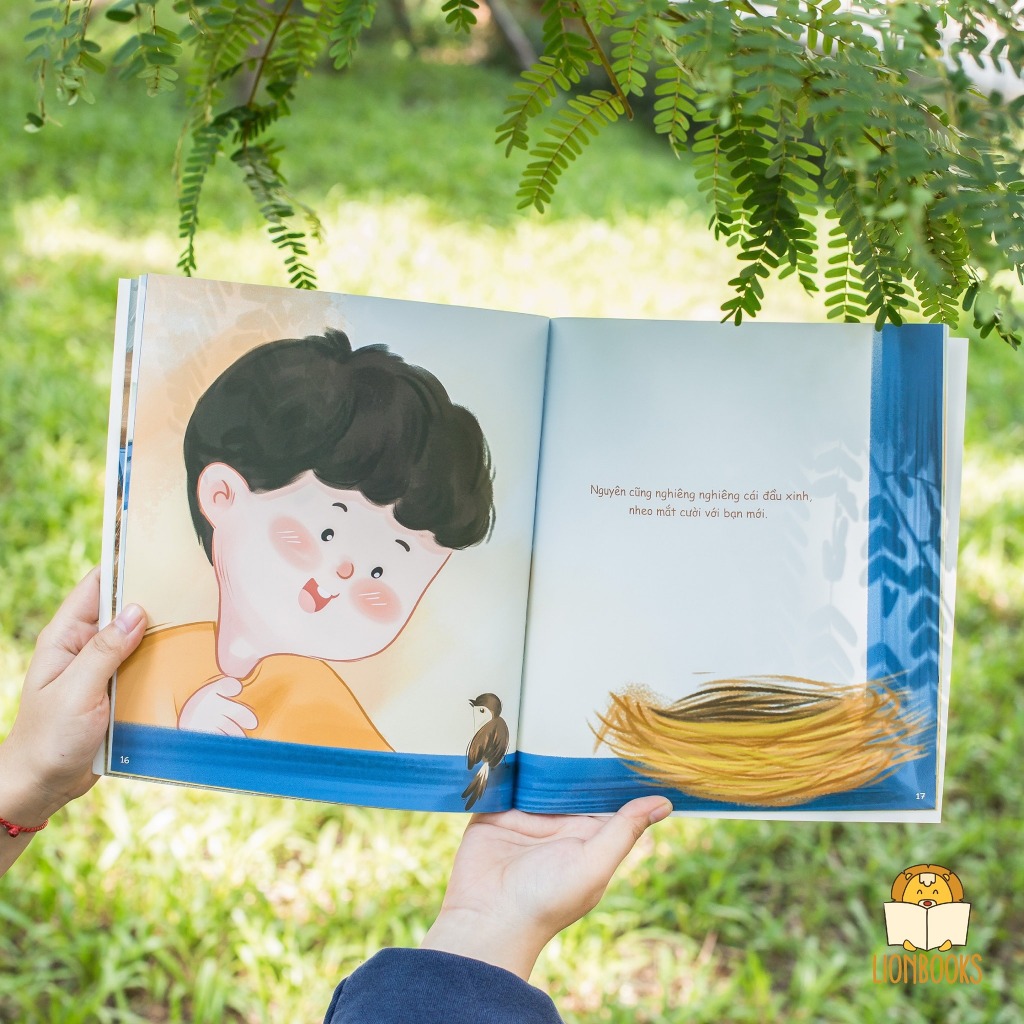 Sách - Chim sẻ tóc xù - Chuyện kể cho bé 0-6 tuổi - Lionbooks