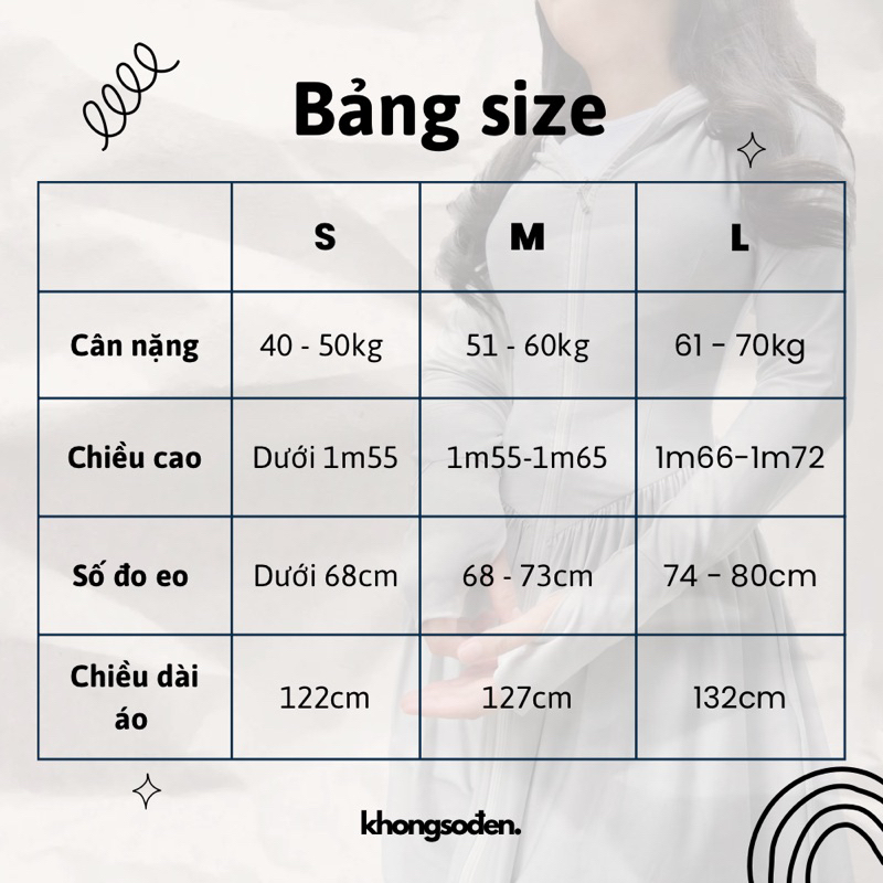 Áo Khoác Chống Nắng Toàn Thân Nữ Có Mũ Và Che Mặt From Rộng Chất Vải Umi Hàn Thoáng Mát Thấm Hút Mồ Hôi Chống Tia UV | BigBuy360 - bigbuy360.vn