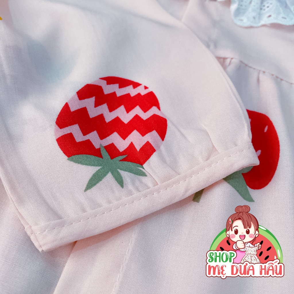 Set bộ bé gái | Bộ lanh bé gái chất tole loại 1 mềm, mát dài tay 8-38kg shop mẹ dưa hấu