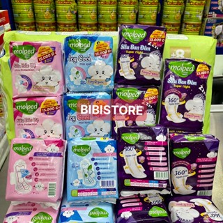  Combo Băng vệ sinh MOLPED Bông Organic Tự nhiên mềm mại siêu thấm  Bibistore TB  