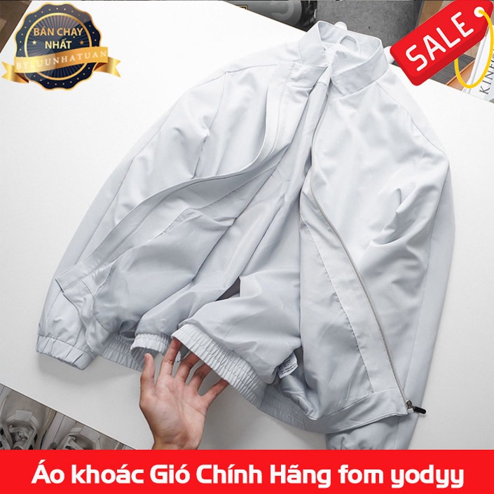 Áo gió YODY nam bản 3c plus 2 lớp, vải dù chống nước chống bụi nhiều màu, phong cách thể thao AKM5037