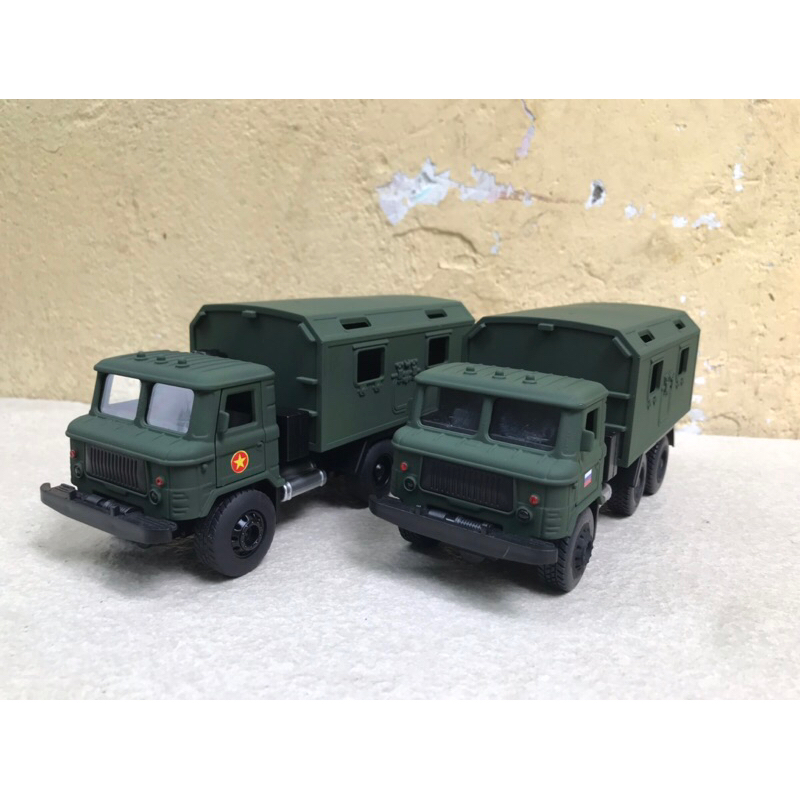 Mô hình xe Quân đội Gaz 66 RADA 1:36