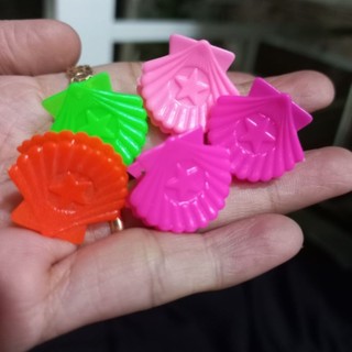 Túi 5 kẹp tóc nhí hình con sò ngôi sao cho bé